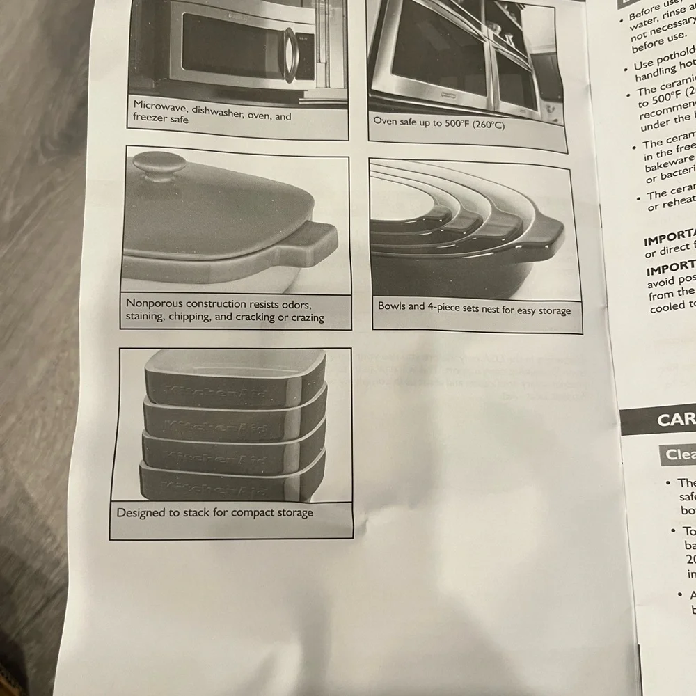 KitchenAid ceramic ramekins